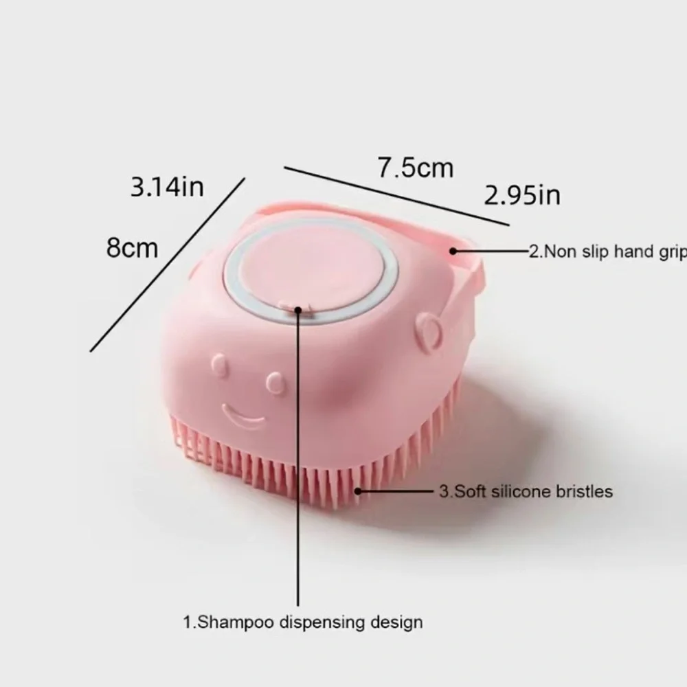 NIB silicone massage bath brush